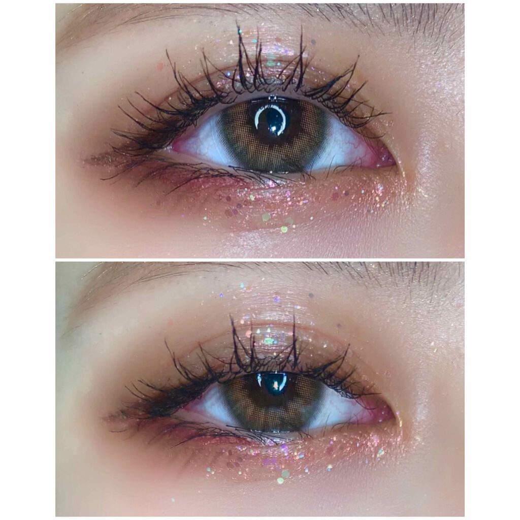 twinkle pop  jelly Glitter/CLIO/ジェル・クリームアイシャドウを使ったクチコミ（2枚目）