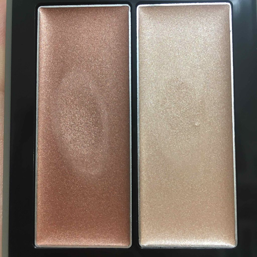 THREE シマリング グロー デュオ/THREE/クリームハイライトを使ったクチコミ（2枚目）