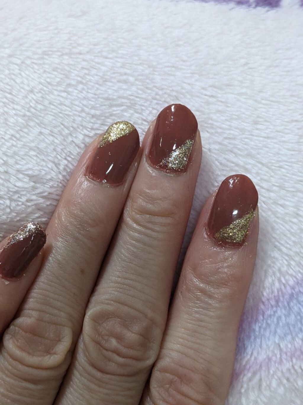 ネイル エナメル 細筆タイプ/ちふれ/マニキュアを使ったクチコミ(2枚目)