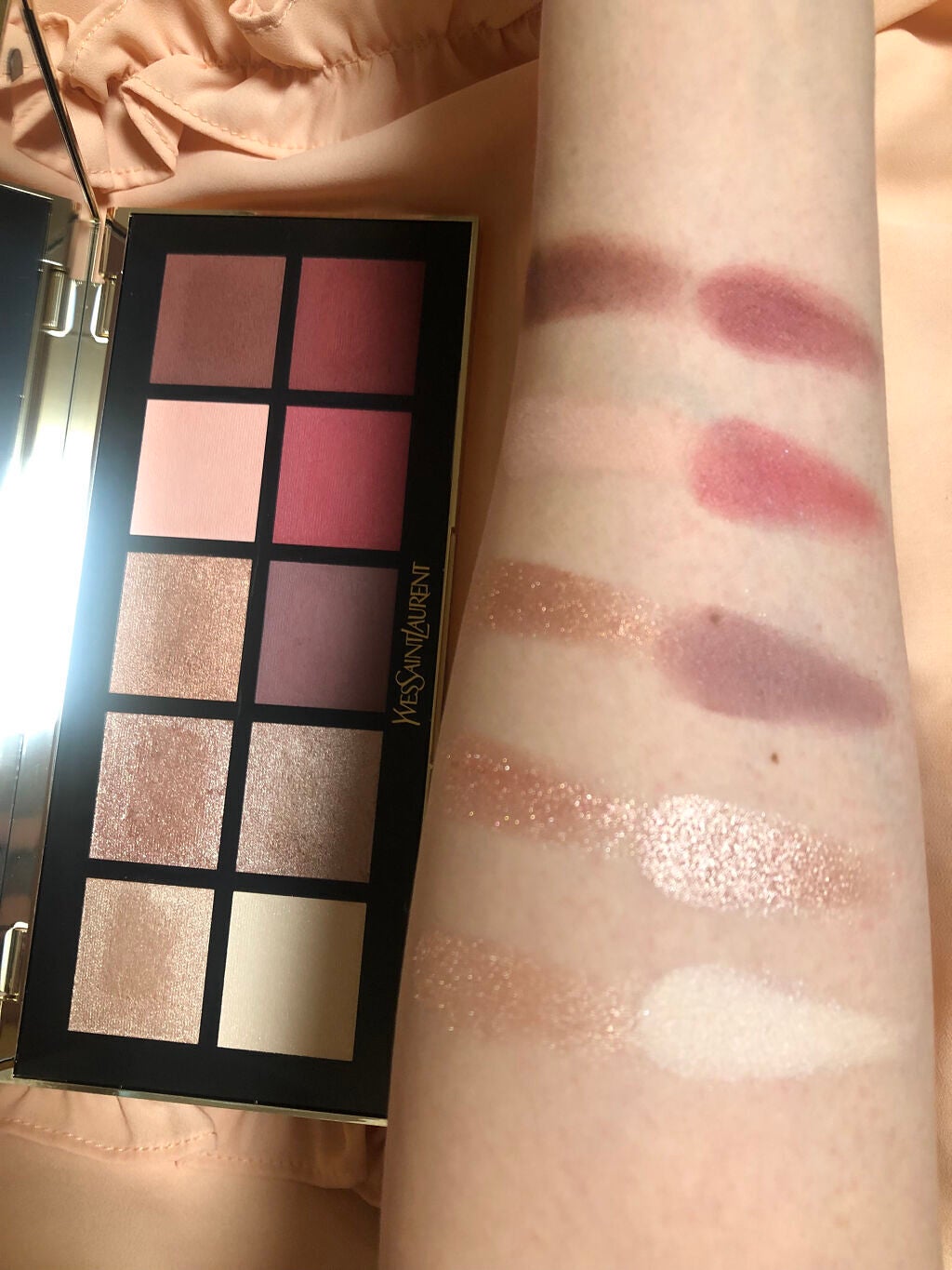 クチュール カラー クラッチ コレクター/YVES SAINT LAURENT BEAUTE/アイシャドウパレットを使ったクチコミ(5枚目)