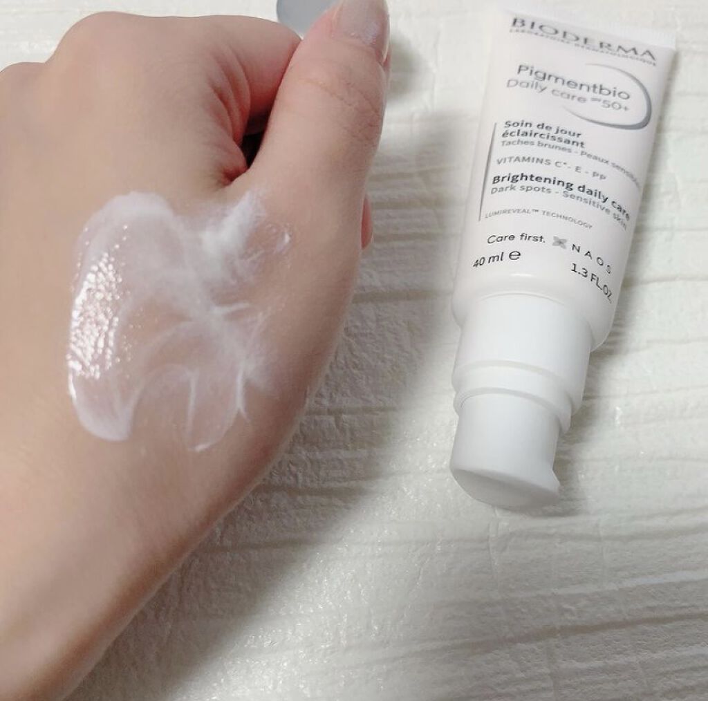 ピグメンビオ デイリーUVケア ホワイト SPF50＋/PA++++/ビオデルマ/化粧下地を使ったクチコミ（1枚目）