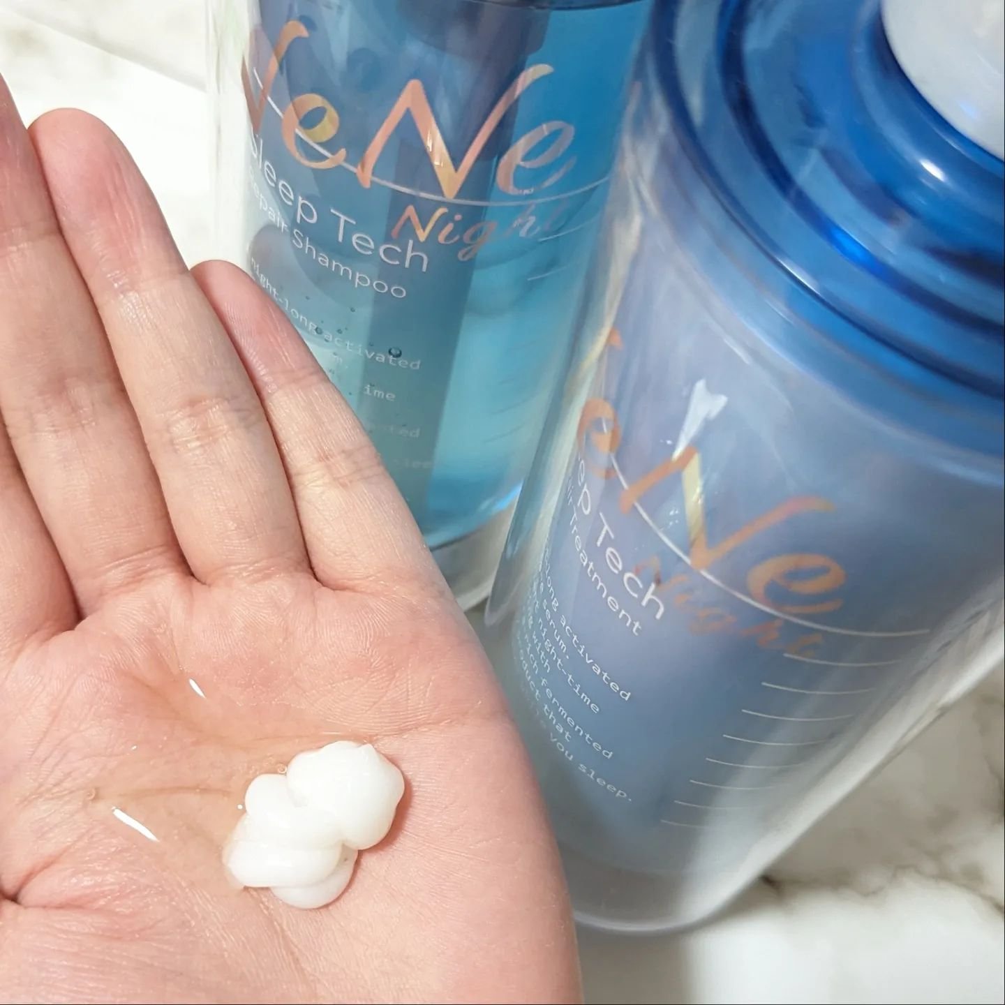 スリープテック リペア シャンプー／ヘアトリートメント/NeNe Night/市販シャンプーを使ったクチコミ（2枚目）