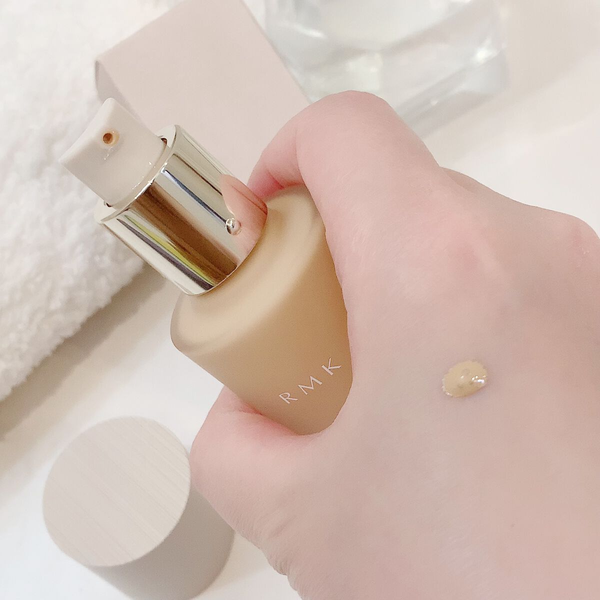 RMK リクイドファンデーション フローレスカバレッジ/RMK/リキッドファンデーションを使ったクチコミ(3枚目)