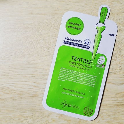 ティーツリーケア ソリューション エッセンシャルマスクEX/MEDIHEAL/シートマスク・パックを使ったクチコミ(1枚目)