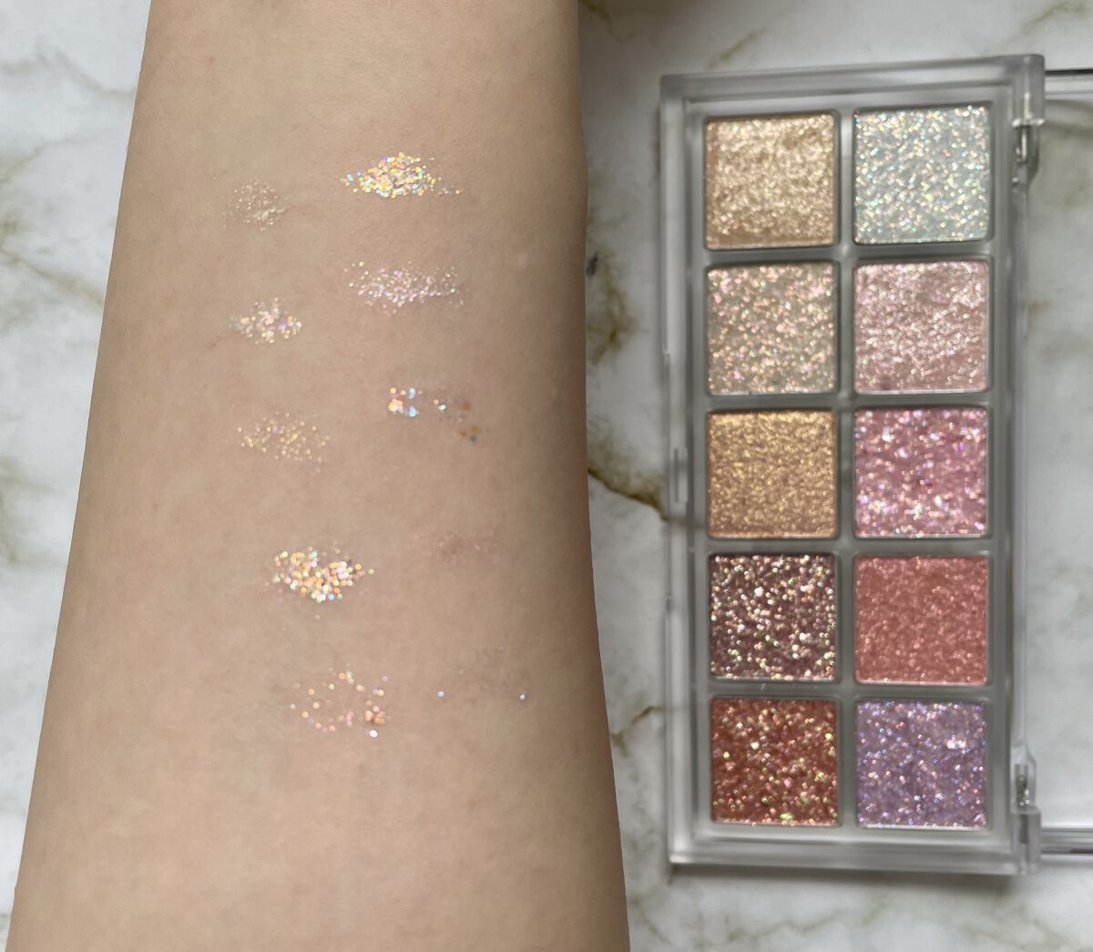 ベターザンパレット/rom&nd/アイシャドウパレットを使ったクチコミ（3枚目）