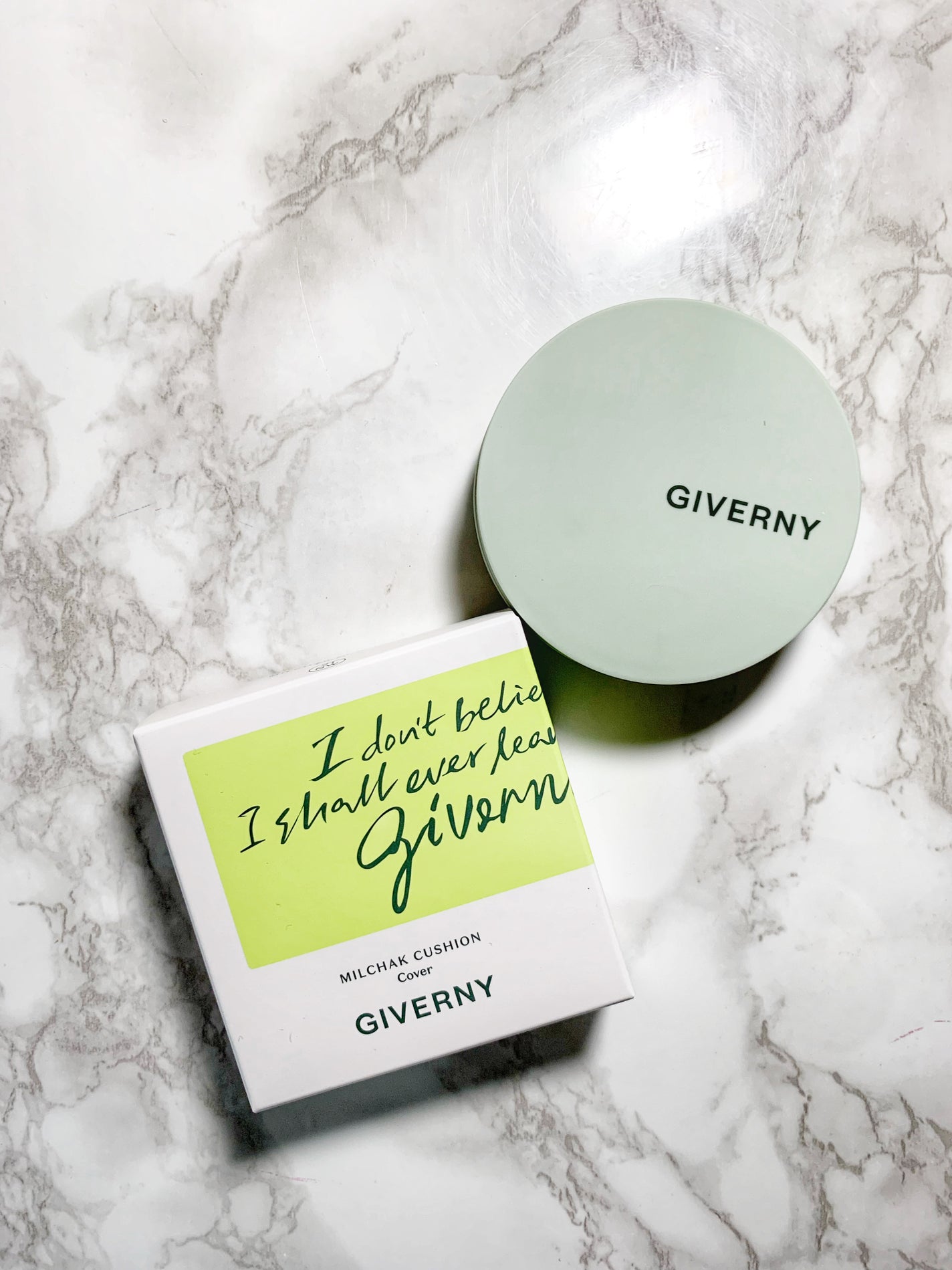 ジヴェルニー 密着カバークッション/GIVERNY/クッションファンデーションを使ったクチコミ(1枚目)