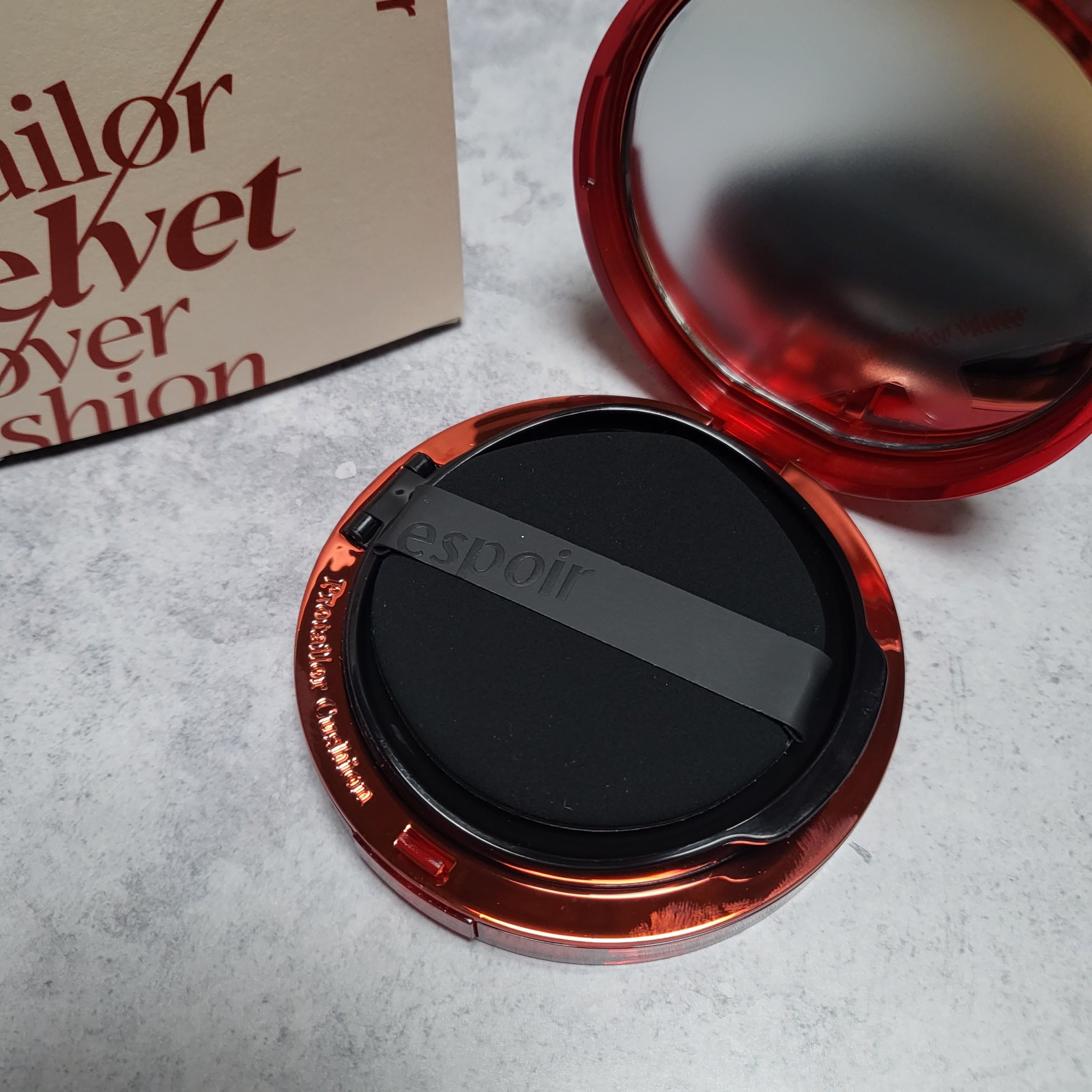 プロテーラービーベルベットカバークッション/espoir/クッションファンデーションを使ったクチコミ（2枚目）