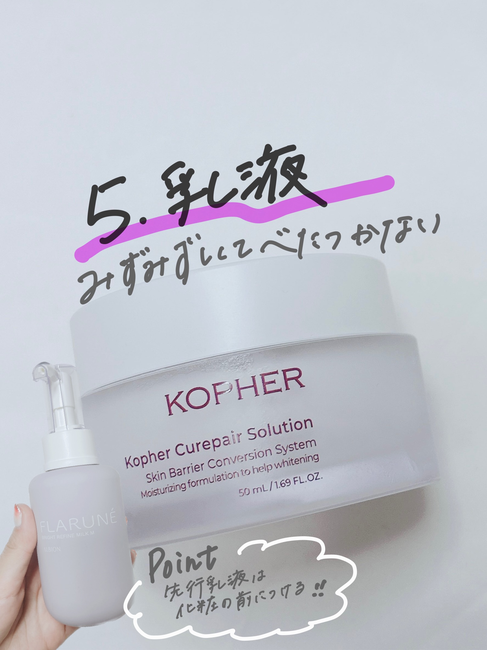 COSRX・KOPHERのスキンケア・基礎化粧品を使った口コミ -せっかくいい