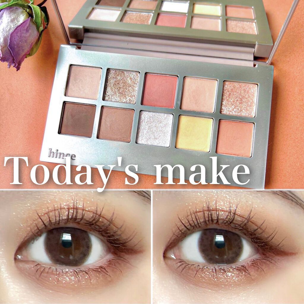 ニューデップスアイシャドウパレット/hince/アイシャドウパレットを使ったクチコミ(1枚目)