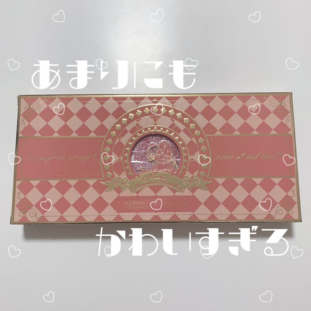 アリスドリームランドシリーズ 12色アイシャドウパレット（ZEESEA×大英博物館）/ZEESEA/アイシャドウパレットを使ったクチコミ（1枚目）