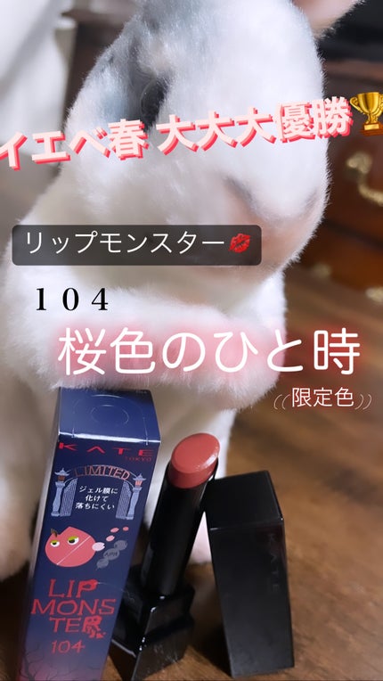 ケイト リップモンスター/KATE/口紅を使ったクチコミ(1枚目)