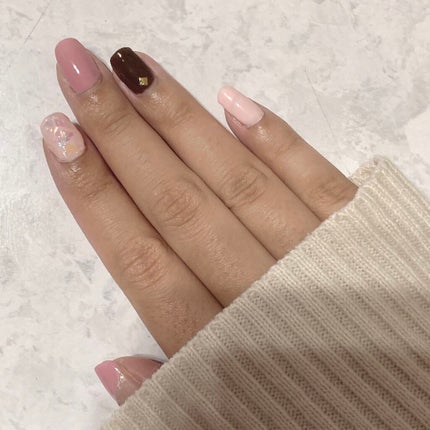 ジェルネイル(ライト対応)/セリア/ジェルネイルを使ったクチコミ(1枚目)