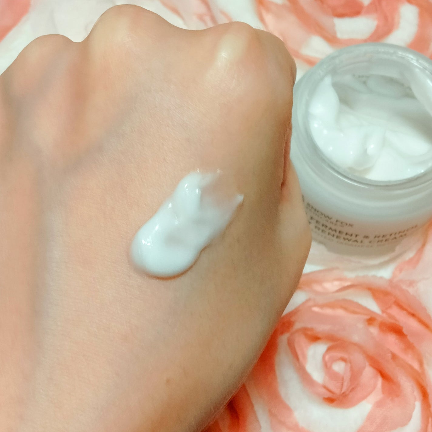 SAKE ナイトクリーム/SNOW FOX SKINCARE/フェイスクリームを使ったクチコミ(4枚目)