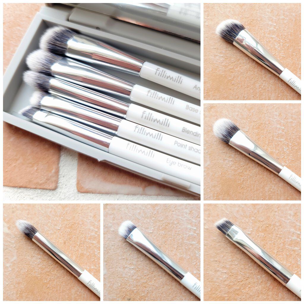 fillimilli アイメイクブラシセット/fillimilli/メイクブラシを使ったクチコミ（3枚目）