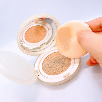 フィー クッションエッグフィットカバー/fwee/クッションファンデーションを使ったクチコミ(4枚目)