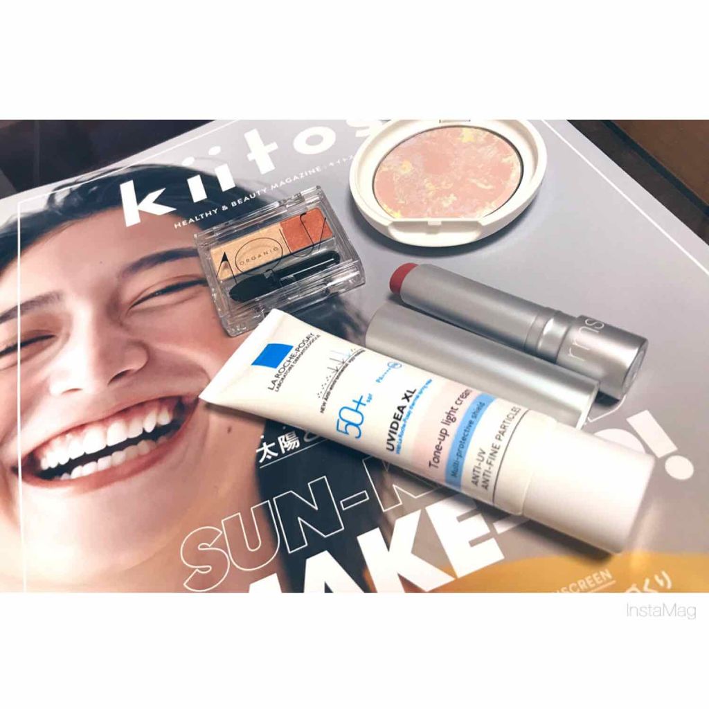 オーガニックデュオシャドー/アクア・アクア/アイシャドウパレットを使ったクチコミ（1枚目）