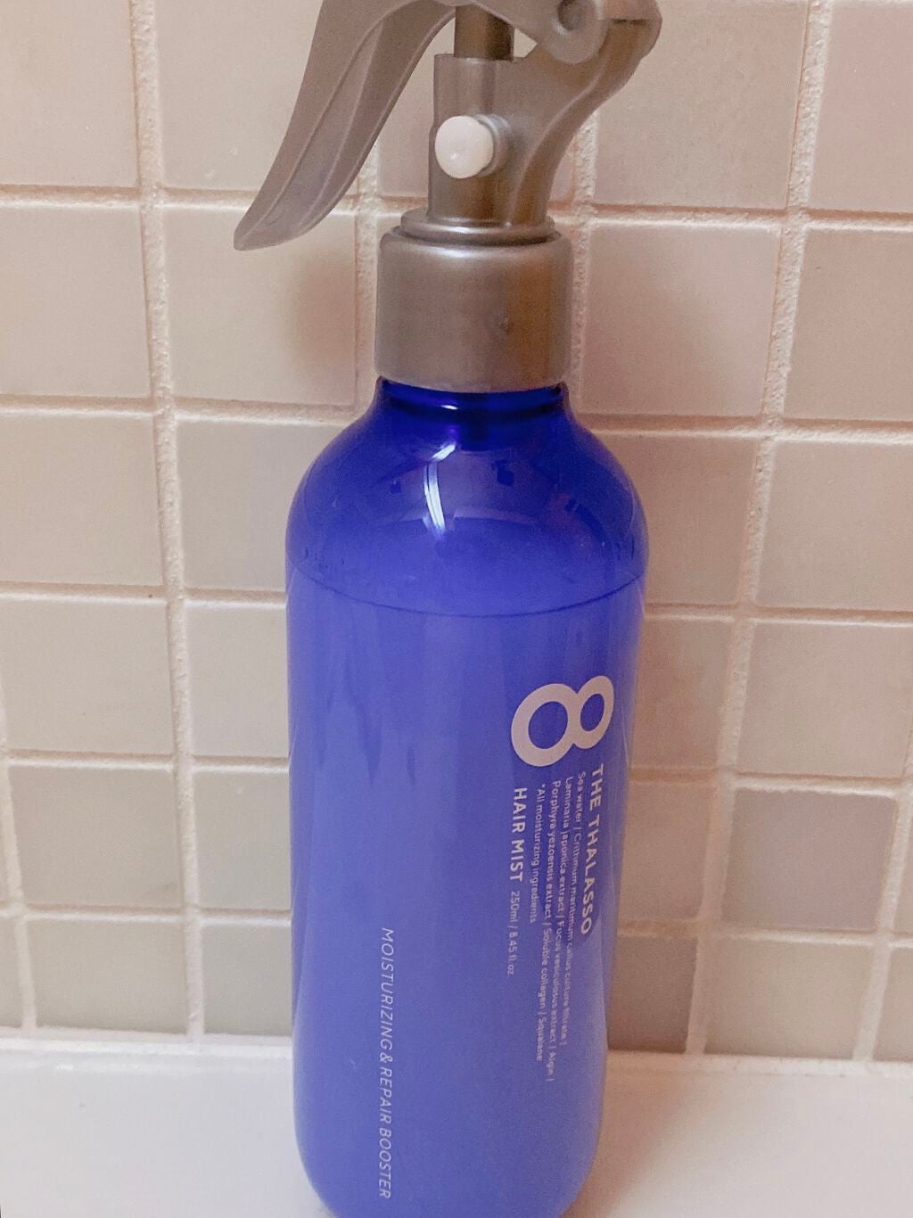 モイスチャーライジング&リペアブースター 導入液ヘアミスト/エイトザタラソ/ヘアミストを使ったクチコミ(1枚目)