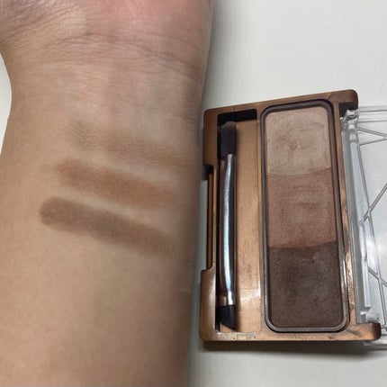 ノーズ&アイブロウパウダー/CEZANNE/パウダーアイブロウを使ったクチコミ(2枚目)