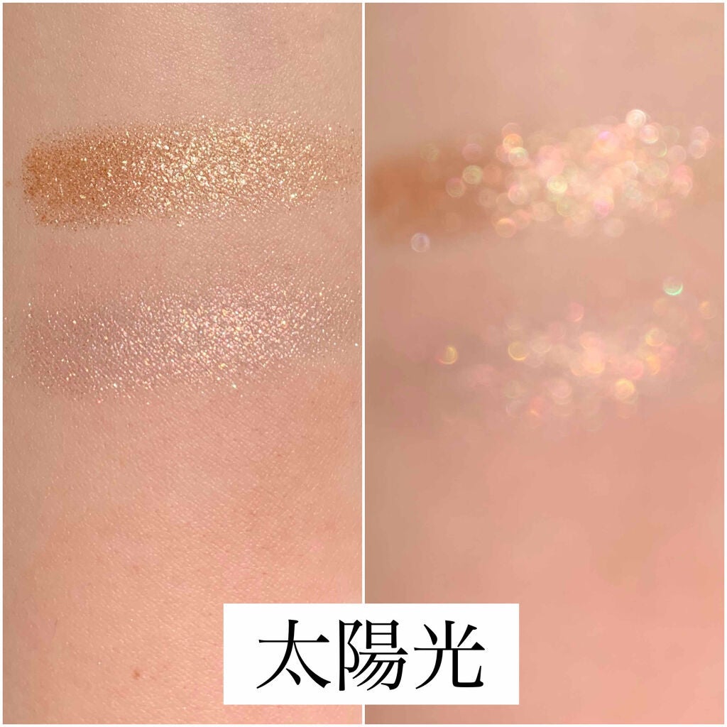 グリッタープリズム シャドウ/MISSHA/グリッターを使ったクチコミ(3枚目)