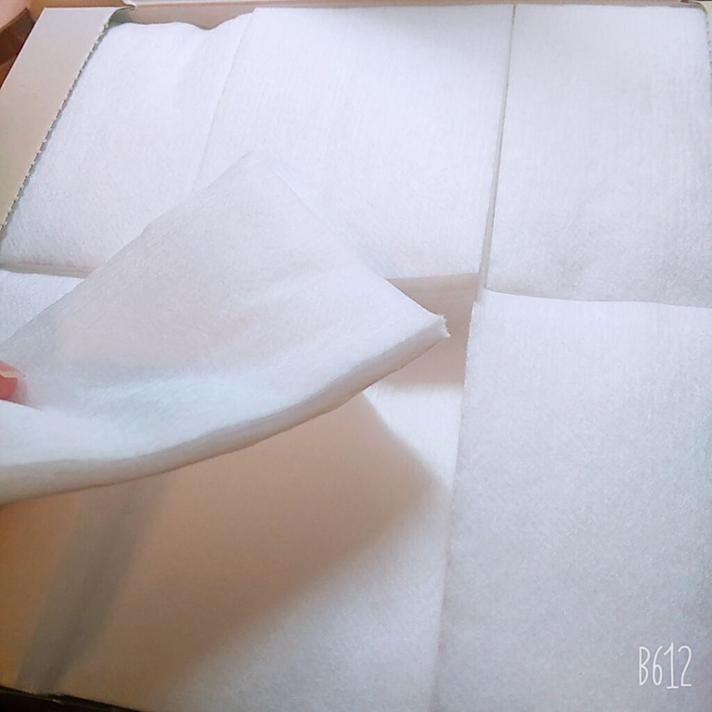 ふんわりやわらかコットン スキンケアコットン/カクイ/コットンを使ったクチコミ(2枚目)