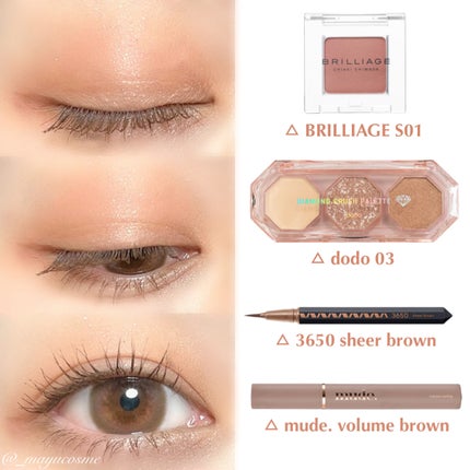 ダイヤモンドクラッシュパレット/ドド/アイシャドウパレットを使ったクチコミ(3枚目)