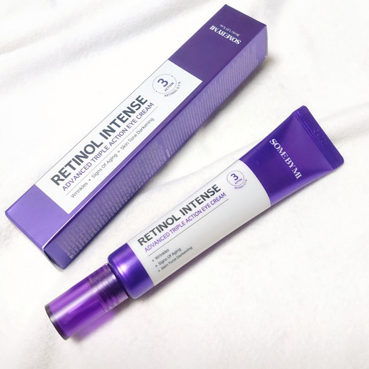レチノールインテンシブ アドバンスドトリプルアクションアイクリーム/SOME BY MI/アイケア・アイクリームを使ったクチコミ(1枚目)