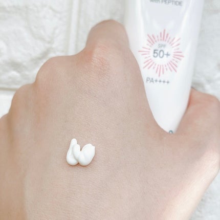 サンクリーム+/ DermaJ/日焼け止めクリームを使ったクチコミ(4枚目)