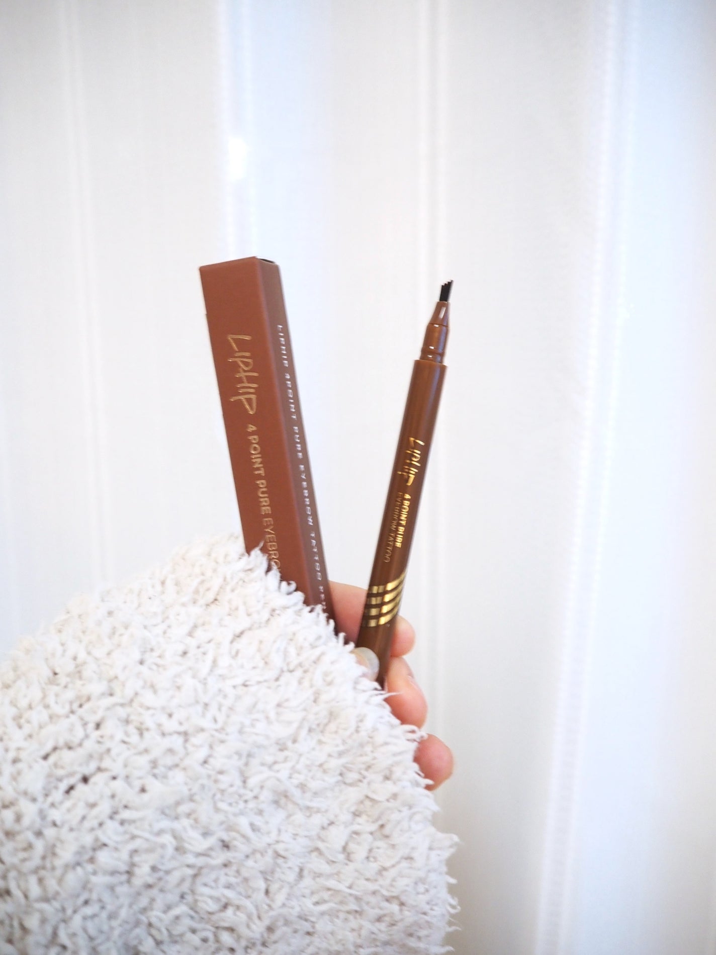 リップヒップ4ポイント ピュアアイブロウタトゥーペン/LIPHIP(リップヒップ)/眉ティントを使ったクチコミ(1枚目)