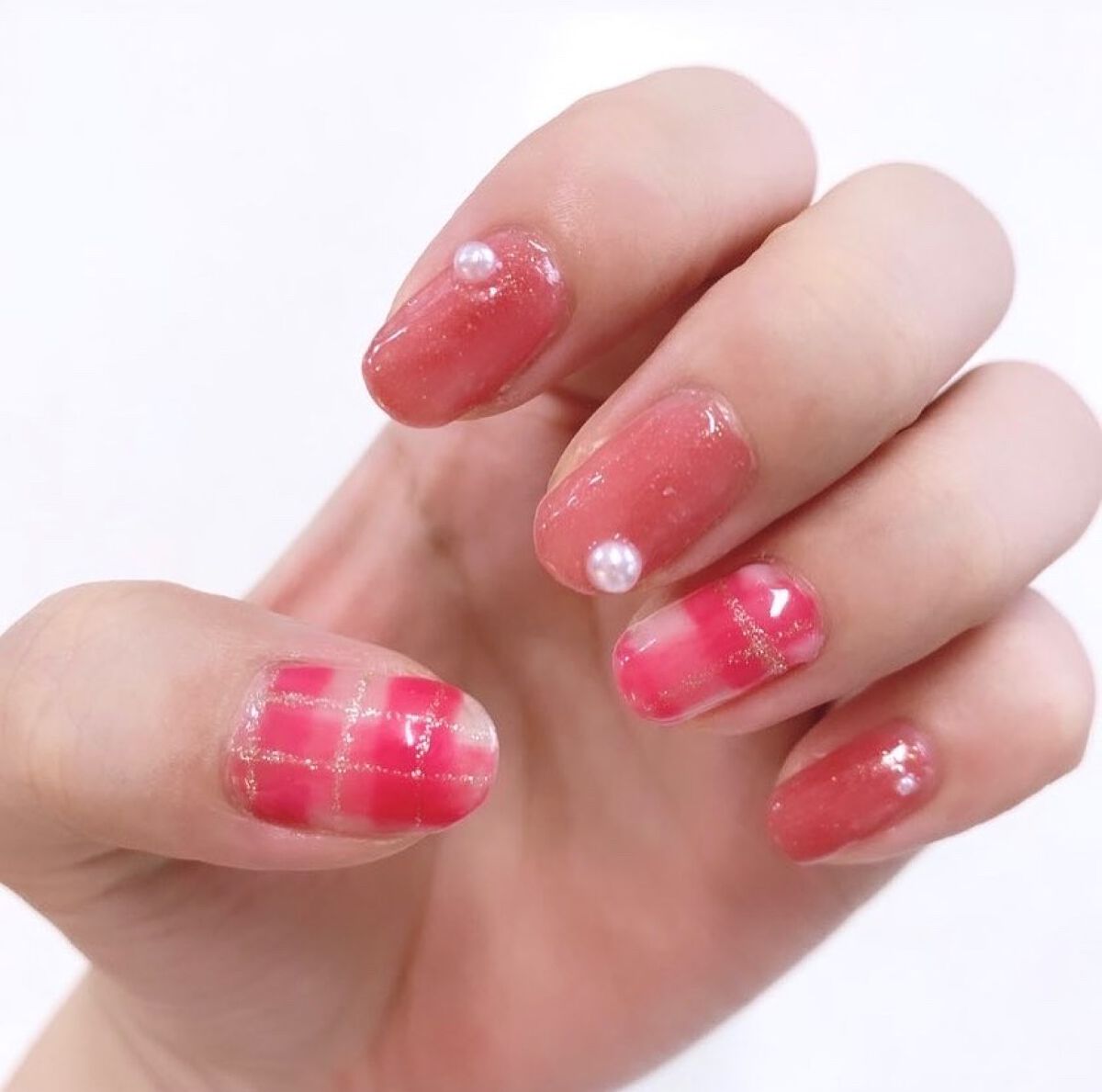 ジェルネイル(ライト対応)/セリア/ジェルネイルを使ったクチコミ(2枚目)