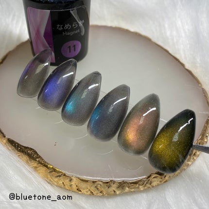 なめらかMAGNET/ネイル工房/ジェルネイルを使ったクチコミ(8枚目)