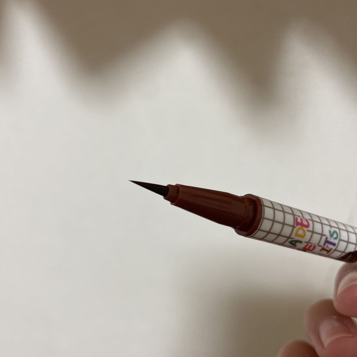 サラダdeフルーツカラーリキッドアイライナーWP 02 コーヒー/FLORTTE/リキッドアイライナーを使ったクチコミ（2枚目）