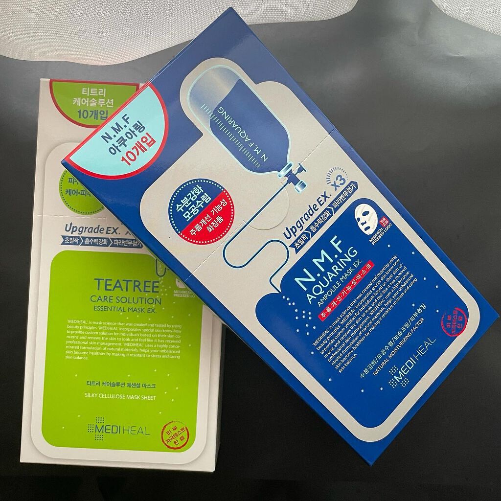 N.M.FアクアアンプルマスクJEX/MEDIHEAL/シートマスク・パックを使ったクチコミ(2枚目)