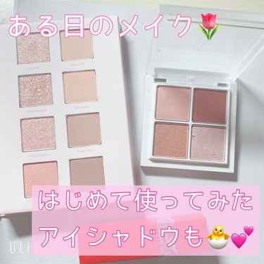 こんにちは🌷
今回は、初めてdasiqueのアイシャドウを
使ってメイクしてみました🥀


🕊今回使ったコスメ🕊
dasique シャドウパレット
08 フラワーブック
B IDOL THE アイパレ
