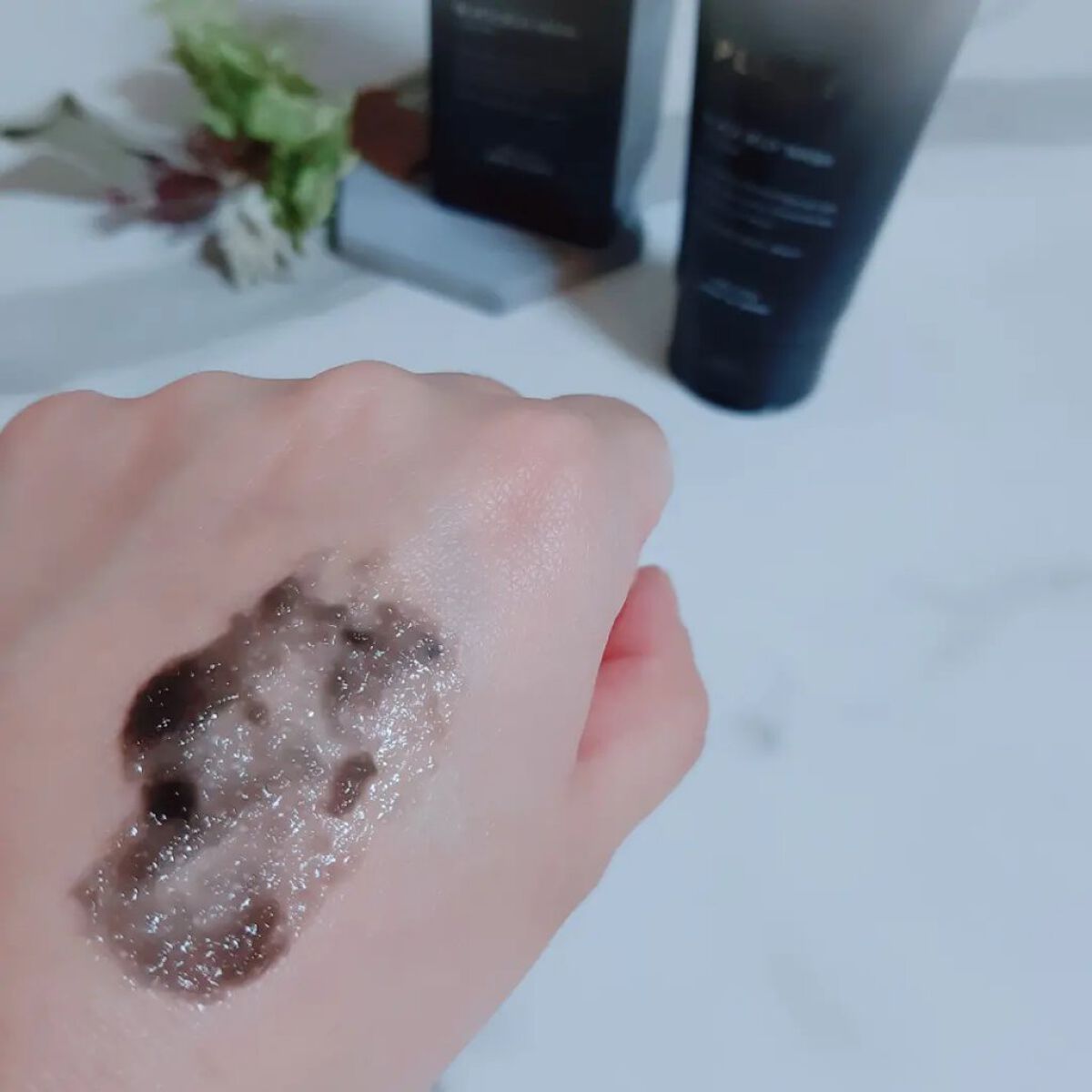 BLACK JELLY WASH(ブラックジェリーウォッシュ)/PLUEST/その他洗顔料を使ったクチコミ(5枚目)