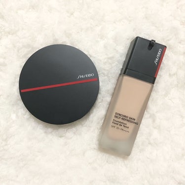 シンクロスキン セルフリフレッシング ファンデーション 140 Porcelain/SHISEIDO/リキッドファンデーションを使ったクチコミ（1枚目）