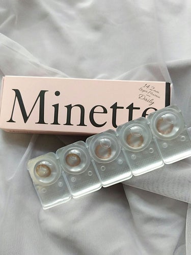 Minette レイヤーマロン/Minette/カラーコンタクトレンズを使ったクチコミ（1枚目）