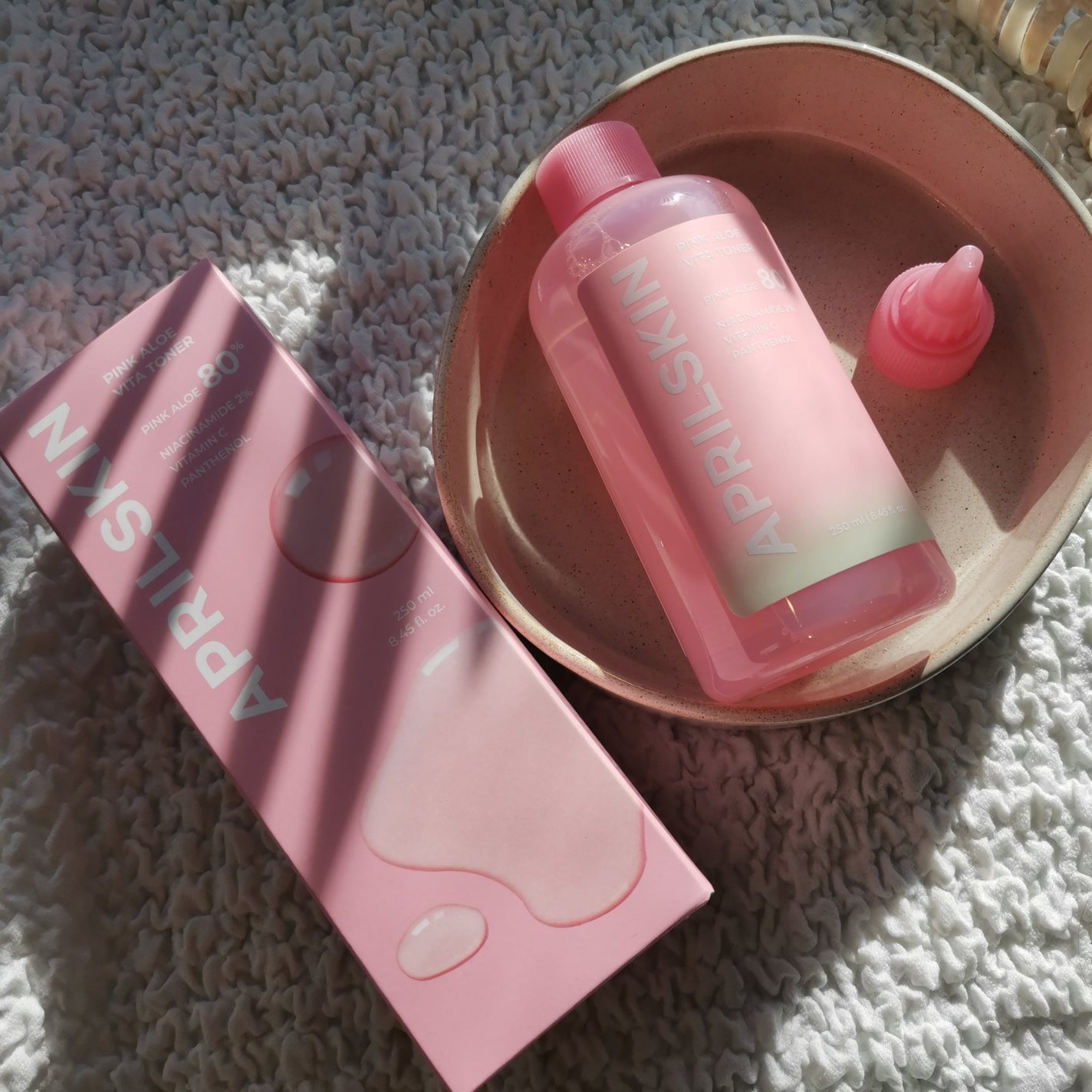 ピンクアロエビタトナー/APRILSKIN/化粧水を使ったクチコミ(1枚目)