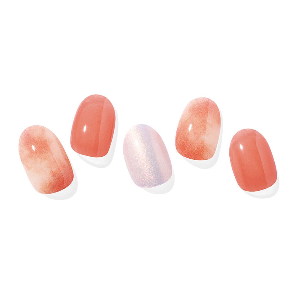 セミキュアジェルネイル(ハンド) ND-245 N Peachnia (summer oasis Collection)