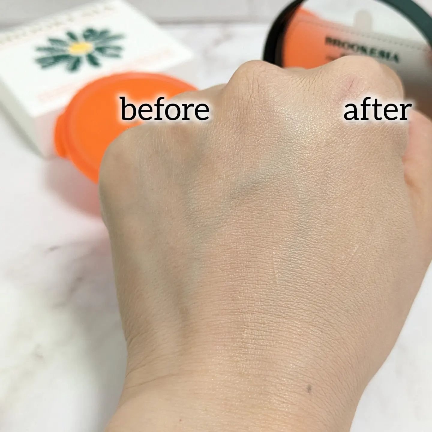 スキンエンハンサー コンパクト クッション (マット)/BROOKESIA/クッションファンデーションを使ったクチコミ（2枚目）