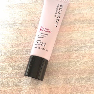 ★Shu uemura ステージパフォーマーブロック：ブースター★

アイシーモーヴという、紫のベースを初めて買ってみました！
最近顔の赤みが1番の悩みでBAさんに相談したところ、こちらを勧められて購入