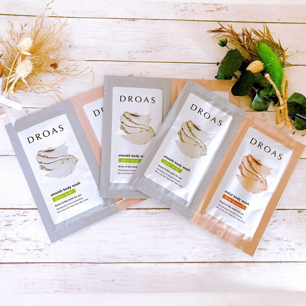 クレイボディウォッシュ スムース/DROAS/ボディソープを使ったクチコミ（1枚目）