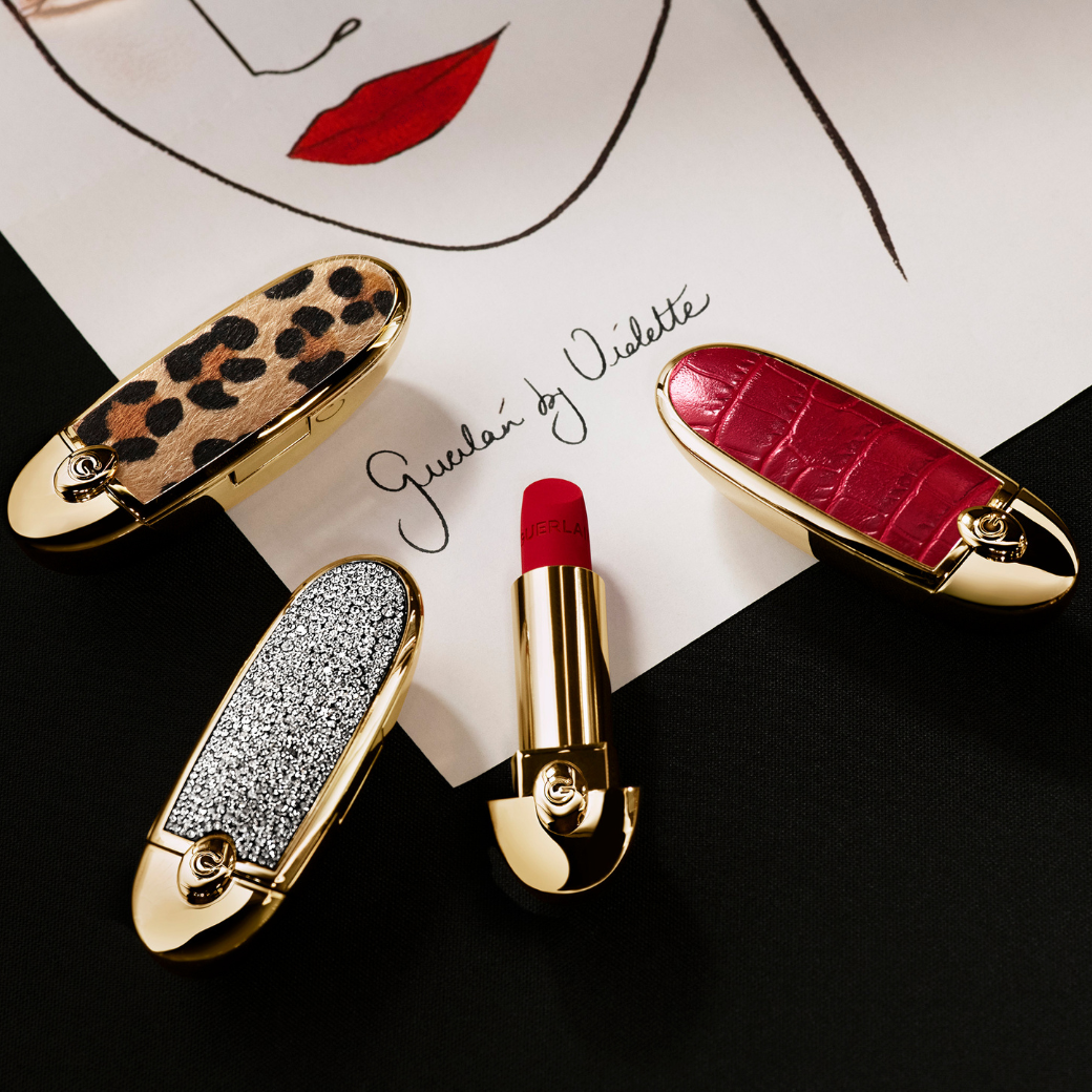  ルージュ ジェ ラグジュリアス ヴェルヴェット/GUERLAIN/口紅を使ったクチコミ（1枚目）