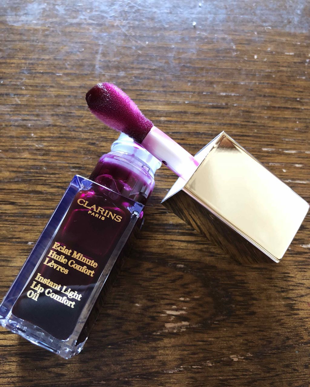 コンフォート リップオイル /CLARINS/リップグロスを使ったクチコミ(2枚目)