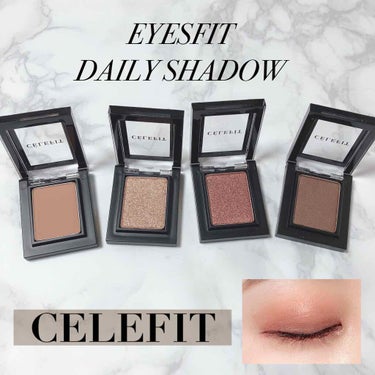 Eyes Fit Daily Shadow/CELEFIT/シングルアイシャドウを使ったクチコミ（1枚目）