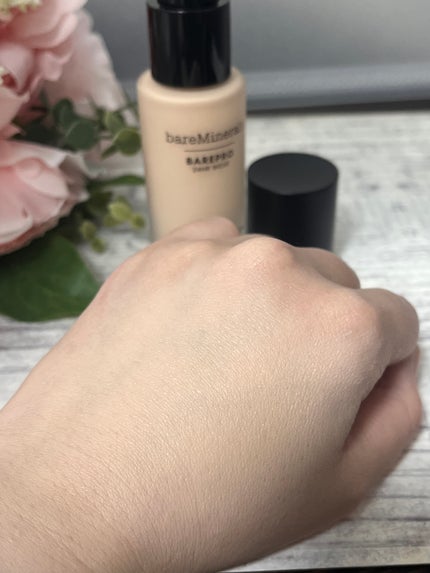 ベアプロ 24HR リキッド ファンデーション/bareMinerals/リキッドファンデーションを使ったクチコミ(5枚目)