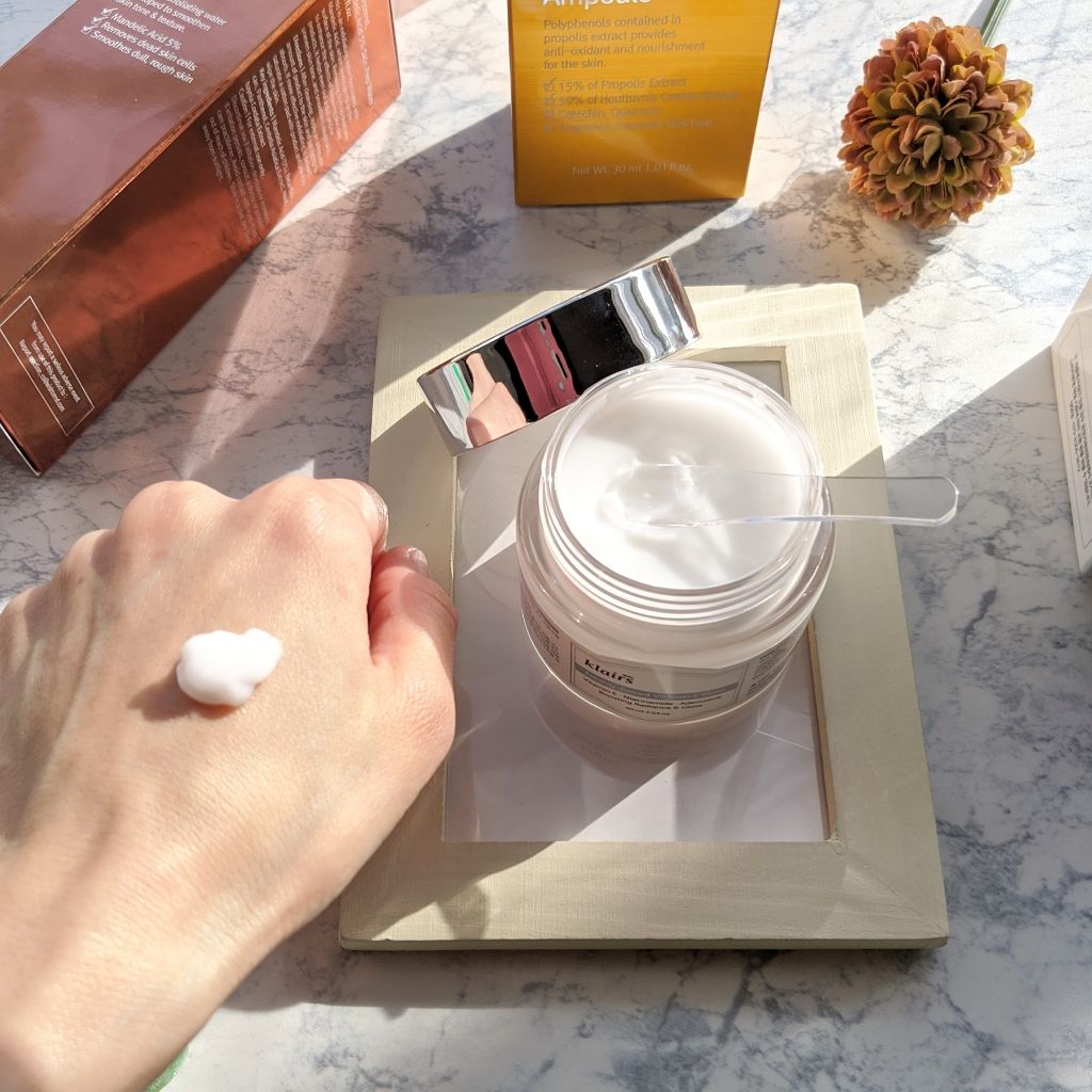 フレッシュリージュースドビタミンEマスク(90g)/Klairs/フェイスクリームを使ったクチコミ(3枚目)