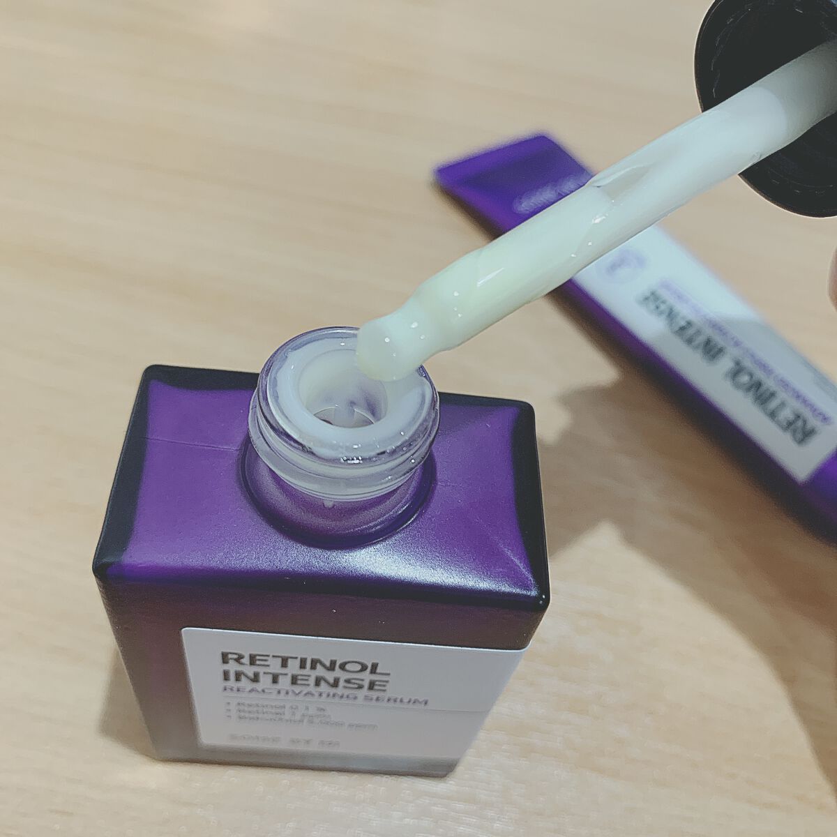 レチノールインテンスリアクティベーションセラム/SOME BY MI/美容液を使ったクチコミ（3枚目）