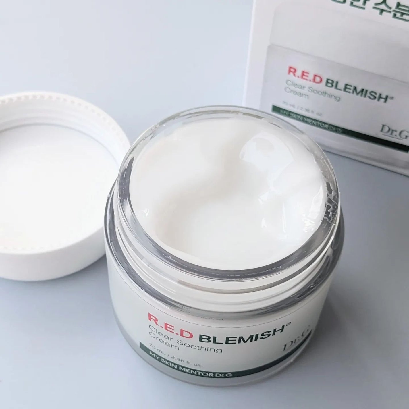 レッドブレミッシュ クリアスージングクリーム/Dr.G/フェイスクリームを使ったクチコミ(4枚目)