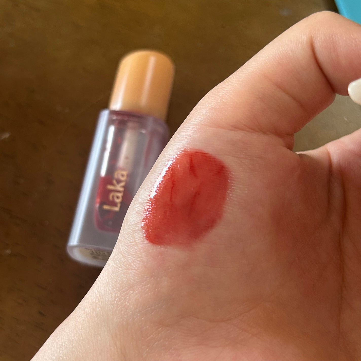 フルーティーグラムティント/Laka/リップティントを使ったクチコミ(1枚目)