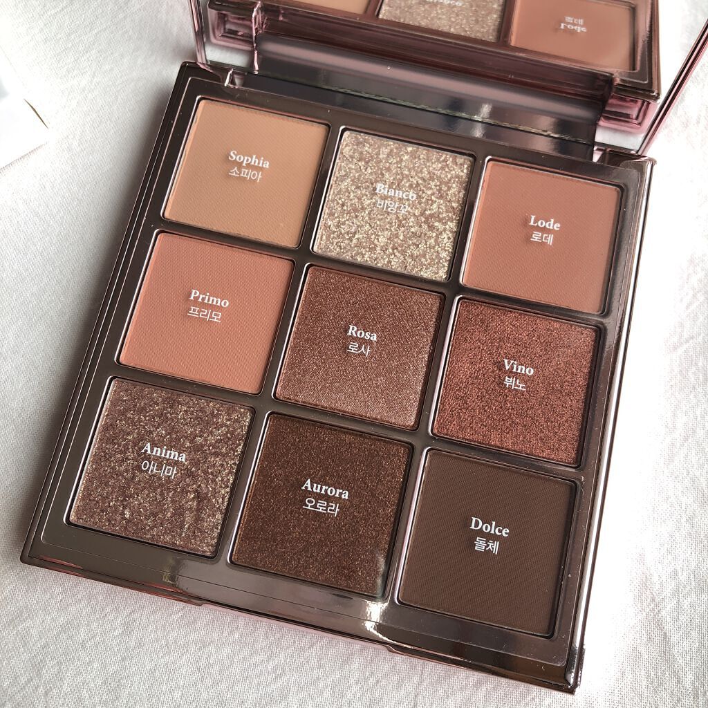 The Bella collection eyeshadow palette/CELEFIT/アイシャドウパレットを使ったクチコミ（2枚目）